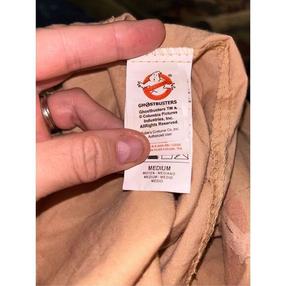 Kids Ghostbusters Halloween Costume Jumpsuit Youth Coveralls Rubie's Medium - Picture 5 of 5